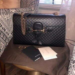 Authentic Gucci Guccissima Handbag